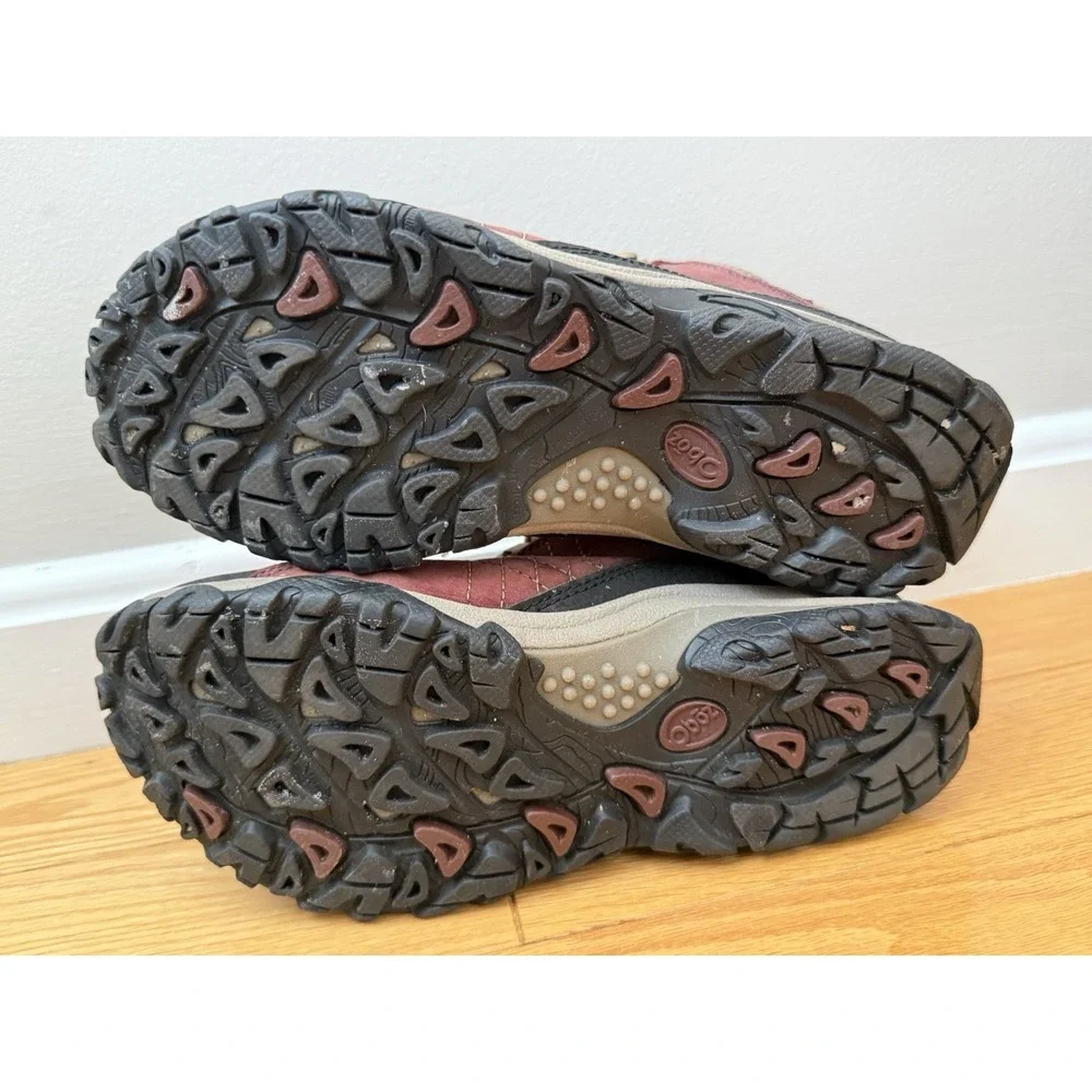 OBOZ Womens Burgundy Sapphire B-Dry Mid Waterproof Hiking Boot Sz 7‎ Gorpcore